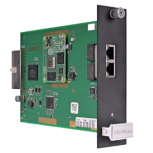 AGFEO ES 7xx plus Upgrade-Kit – 6101778 MEHR Leistung - MEHR Flexibilität - GRÖSSERER Systemausbau .. via Updatemodul für bestehende ES 770 IT und ES 730 IT Systeme. Durch den Einsatz / Austausch des Moduls ergeben sich die gleichen Leistungsmöglichkeiten wie bei einer ES 730 IT plus oder ES 770 IT plus! Bedeutet, dass die ES 730 IT plus 60 Benutzer mit 90 Geräten verwalten kann und die ES 770 IT plus 200 Benutzer mit 120 Geräten (jeweils unabhängig vom Gerätetyp)! Neben 2 Netzwerkschnittstellen (optionale Netzwerktrennung bei Nutzung der ETH Plus Lizenz möglich) kann das Modul von Hause aus bis zu 64 IP-Kanäle verwalten (ohne die Notwendigkeit einer zusätzlichen Hardwareerweiterung) und bildet somit die max. Grenze bestehender/möglicher IP-Module in Bestandsanlagen ab. Nutzungsvarianten der Kanäle: SIP extern (SIP Provider), SIP intern (SIP Geräte, AGFEO DECT IP), ASIP (AGFEO ST für IP Schnittstelle). Nach dem Einsatz des ES 7xx Upgrade Kits können bestehende IP-Module in diesem System nicht mehr verwendet werden (IP-Kanal Lizenzübertragung beim Tausch gegen IP-Module möglich. Ausgetauschte Module können in anderen Systemen weiter verwendet werden.)! EAN / GTIN: 4021972017786