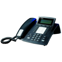 AGFEO ST 22 IP schwarz Systemtelefon – 6101424 Systemtelefon für ES- (ab Version 1.5d) und HyperVoice Systeme. Bewegliches 2-zeiliges Display, Headset-Anschluss, funktionstastenbezogenes Besetztlampenfeld. Vollumfängliche CTI Steuerung via TAPI und AGFEO Dashboard PC-Client. Für PoE Betrieb (Power over Ethernet) geeignet bzw. separates Netzteil (6100826) erforderlich! EAN / GTIN: 4021972014242