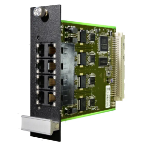 AGFEO T-708 Teilnehmer-Modul - 6101472 inkl. Modulfrontplatte schwarz 8 a/b Ports, für ES 730 IT plus und ES 770 IT plus. Geeignet für: analoge Telefone, TFE, Faxgeräte. Inklusive Modulfrontplatte! EAN / GTIN: 4021972014723