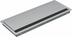 Bachmann CONI COVER Einbaurahmen silbergrau 338.0080 Der Bachmann CONI COVER Einbaurahmen ist die ideale Lösung für alle, die eine moderne und stilvolle Integration von Anschlüssen in ihre Möbel oder Wände wünschen. Mit seinem schlanken Design und der hervorragenden Funktionalität ermöglicht der CONI COVER Einbaurahmen eine einfache und flexible Installation von Steckdosen, Netzwerkanschlüssen und Multimedia-Modulen. Mit dem innovativen Bachmann System können Sie den Einbaurahmen schnell und problemlos installieren – für einen effizienten Arbeitsablauf ohne Komplikationen. Farbe: Silbergrau RAL9006 Material: Stahlblech Außenmaße: 387 x 149 mm Unabhängig von Kanal- und Möbelfabrikat einsetzbar Setzen Sie auf Qualität und Innovation Mit dem Bachmann CONI COVER Einbaurahmen bringen Sie Ihre elektrischen und datentechnischen Installationen auf das nächste Level!
