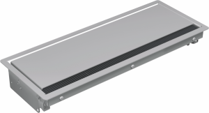 Bachmann CONI Einbaurahmen silbergrau 338.0205 Der Bachmann CONI Einbaurahmen in stilvollem Silbergrau vereint Eleganz und Funktionalität. Perfekt für moderne Arbeits- und Wohnbereiche, bietet dieser Einbaurahmen eine platzsparende Lösung für Ihre Strom- und Datenverbindungen. Mit seinem zeitlosen Design fügt sich der CONI Einbaurahmen nahtlos in jede Umgebung ein und sorgt für ein aufgeräumtes Erscheinungsbild. Stilvolles Design: Hochwertiges silbergraues Finish, das zu jedem Interieur passt. Praktische Anwendung: Ideal für Arbeitsplätze, Konferenztische und Wohnräume. Einfache Installation: Schnelle und einfache Montage für sofortige Nutzung. Außenmaße: 386,5 x 151 mm Einbaumaße: 368,5 x 138 mm Einbautiefe: 56 mm geeignet für Plattenstärken ab 16 mm Farbe: silbergrau Optimieren Sie Ihre Arbeits- oder Wohnumgebung mit dem Bachmann CONI Einbaurahmen in Silbergrau und genießen Sie eine elegante und effiziente Lösung für alle Ihre Anschlussbedürfnisse.