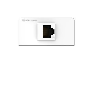 Kindermann Konnect design click Blende CAT 6A 7456000526 Entdecken Sie die Kindermann Konnect Design Click Blende, CAT 6A, die perfekte Lösung für professionelle Netzwerkinstallationen. Diese Blende kombiniert ein zeitgemäßes Design mit erstklassiger Funktionalität und bietet eine elegante Lösung für Ihre Netzwerkverbindungen. Der CAT 6A Anschluss ermöglicht eine ultraschnelle und zuverlässige Datenübertragung, ideal für leistungsstarke Netzwerke. Der innovative Click-Mechanismus sorgt für eine mühelose und schnelle Installation sowie Demontage. Langlebige und robuste Materialien garantieren eine lange Lebensdauer und eine ansprechende Optik. Der CAT 6A Anschluss ist mit einer Vielzahl von Geräten kompatibel und bietet maximale Flexibilität. Anschlussblende mit Doppelkupplung Halbblende Frontblende aus Kunststoff, RAL 9010 weiß werkzeugfreie Montage Frontabdeckung in den Größen 50 x 25, 54 x 27, 55 x 28 mm Verbessern Sie Ihre Netzwerkinstallationen und erleben Sie modernste Technik kombiniert mit stilvollem Design. Perfekt geeignet für Konferenzräume, Büros und Heimstudios.