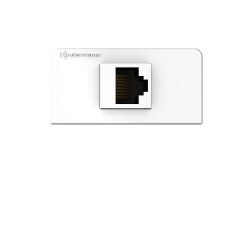 Kindermann Konnect design click Blende CAT 6A 7456000527 Diese Blende vereint modernes Design mit herausragender Funktionalität und bietet eine elegante Lösung für Ihre Netzwerkverbindungen. Der CAT 6A Anschluss ermöglicht eine blitzschnelle und zuverlässige Datenübertragung, ideal für hochleistungsfähige Netzwerke. Der praktische Click-Mechanismus sorgt für eine mühelose und schnelle Montage und Demontage. Langlebige und robuste Materialien garantieren eine lange Lebensdauer und eine ansprechende Optik. Halbblende Frontblende aus Kunststoff RAL 9010 weiß werkzeugfreie Montage Größen 50 x 25, 54 x 27, 55 x 28 mm