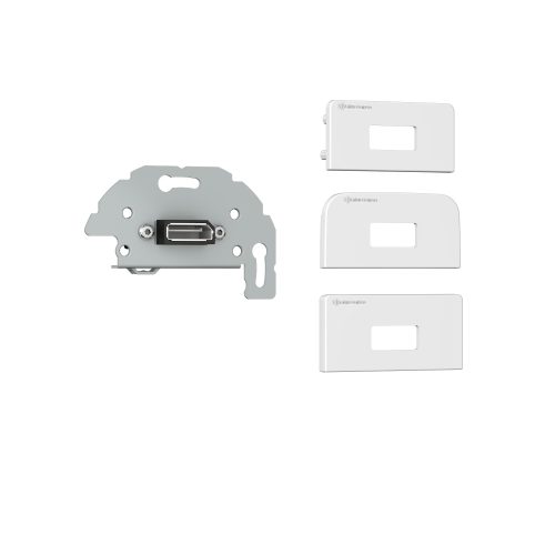 Kindermann Konnect design click DisplayPort Anschlussblende weiß 7456000588