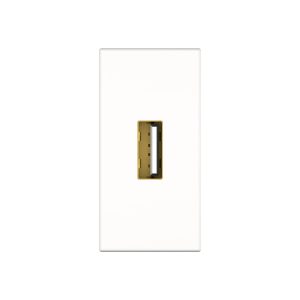 Kindermann Konnect FLEX 45 Anschlussblende USB 2.0 7464000522 Anschlussblende für Kindermann Tischeinbaulösungen CablePort flex,manager, standard², desk, desk² und frame (slide). Moderne und zuverlässige USB-Verkabelung für Ihr Büro – Schnell, flexibel und einfach integrierbar. Die Kindermann Konnect FLEX 45 Blende mit USB 2.0 Anschluss bietet eine effiziente Lösung zur Erweiterung Ihrer Büroinfrastruktur. Mit dieser praktischen Blende können Sie USB 2.0 Geräte mühelos anschließen und Ihre Arbeitsumgebung mit modernen, leistungsstarken Verbindungen ausstatten. USB 2.0 A-Buchse/A-Buchse Halbblende Kunststoff Farbe: RAL 9003 weiß Einclipsen in den Modulträger Einfache und schnelle Montage ohne Werkzeug Flächenbündige Schnittstellenintegration ohne sichtbare Verschraubung Passend für 45er Brüstungskanäle mit mindestens 60 mm Einbautiefe