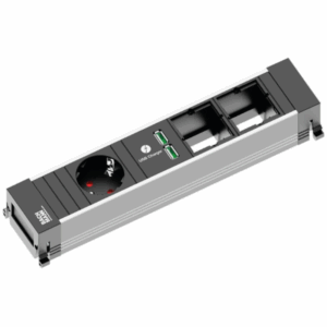 Die Bachmann 916.0041 verbindet Stromversorgung und Ladefunktion in einem kompakten Design. Praktisch, stilvoll und vielseitig einsetzbar – perfekt für moderne Arbeitsplätze.