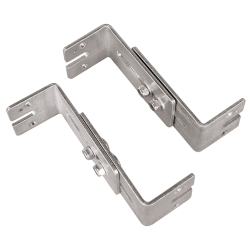 Wandhalterung CCE70WZ 2 verzinkte verstellbare Wandhalterungen für einen Wandabstand von 13 - 18 cm inkl. Nutensteine