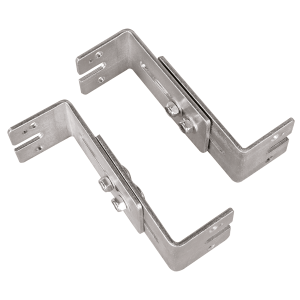 Wandhalterung CCE70WZ 2 verzinkte verstellbare Wandhalterungen für einen Wandabstand von 13 - 18 cm inkl. Nutensteine