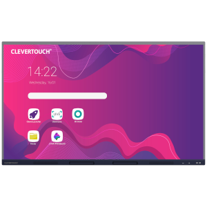 Dieses moderne interaktive Display wurde für intensive Nutzung in kollaborativen Umgebungen entwickelt. Mit leistungsstarker 4K-Auflösung, schneller Touch-Technologie und der CleverShare-Plattform ermöglicht es Teams eine effiziente Zusammenarbeit in Echtzeit. Ideal für Bildung, Unternehmen und kreative Workshops bietet es vielseitige Anwendungsmöglichkeiten.
