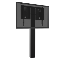 Elektrisch höhenverstellbare Monitor Wandhalterung, Lite Serie mit 70 cm Hub RLI10070WBK