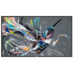 Philips 86BDL3511Q 86" Ultra HD-Display Bietet eine gestochen scharfe Ultra HD-Auflösung und sorgt für eine klare, lebendige Darstellung von Inhalten. Mit seiner 18-Stunden-Betriebsfähigkeit ist es ideal für den kontinuierlichen Einsatz in geschäftlichen Umgebungen, wie in Empfangsbereichen oder als digitale Informationslösung. Dank der einfachen Integration und robusten Konstruktion eignet es sich hervorragend für die Verwendung in öffentlichen Bereichen oder bei Präsentationen und Werbeanzeigen. Typ: Philips BDL3511Q. Größe: 86". Helligkeit: 400 cd/m. Auflösung: 3.840 x 2.160. Kontrast: 1.200:1 Bildseitenverhältnis: 16:9 Panel-Technologie: IPS Lebensdauererwartung: 50.000 Stunden Reaktionszeit: 8 ms Rahmenbreite: 15,50 mm Positionierung: Querformat (18/7), Hochformat (18/7) Breite: 192,90 cm Höhe: 110 cm Tiefe: 6,95 cm VESA: 600 x 400 mm Gewicht: 49,50 kg Gewährleistung: 3 Jahre Garantie
