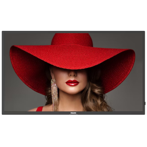Philips 50BDL4650D 50" 24-Stunden-Display Das Display bietet eine klare Full HD-Auflösung, die Ihre Inhalte präzise und lebendig wiedergibt. Durch die 24/7-Betriebsfähigkeit eignet es sich ideal für den dauerhaften Einsatz in öffentlichen Bereichen, Einzelhandelsgeschäften oder als Informationsquelle in Unternehmen. Typ: Philips BDL4650D Größe: 50" Helligkeit: 500 cd/m Auflösung: 3.840 x 2.160 Kontrast: 4.000:1 Bildseitenverhältnis: 16:9 Panel-Technologie: VA Betriebssystem: Android 11 Lebensdauererwartung: 50.000 Stunden Reaktionszeit: 8 ms Rahmenbreite: 14,9 mm Positionierung: Querformat (24/7), Hochformat (24/7) Breite: 112,84 cm Höhe: 64,90 cm Tiefe: 6,35 cm VESA: 400 x 400 mm Gewicht: 14,75 kg Gewährleistung: 3 Jahre Garantie
