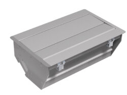 Bachmann Conference Einbaurahmen 4-fach kurz silber 338.0219 - B-Ware
