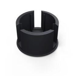Der Klick&Show TRAY-4K ermöglicht die sichere Aufbewahrung von bis zu vier Transmittern. Sein elegantes Design bietet ergonomischen Zugriff von drei Seiten und fügt sich nahtlos in verschiedene Raumkonzepte ein.