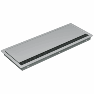Bachmann CONI COVER Einbaurahmen silbergrau 338.0080 Der Bachmann CONI COVER Einbaurahmen ist die ideale Lösung für alle, die eine moderne und stilvolle Integration von Anschlüssen in ihre Möbel oder Wände wünschen. Mit seinem schlanken Design und der hervorragenden Funktionalität ermöglicht der CONI COVER Einbaurahmen eine einfache und flexible Installation von Steckdosen, Netzwerkanschlüssen und Multimedia-Modulen. Mit dem innovativen Bachmann System können Sie den Einbaurahmen schnell und problemlos installieren – für einen effizienten Arbeitsablauf ohne Komplikationen. Farbe: Silbergrau RAL9006 Material: Stahlblech Außenmaße: 387 x 149 mm Unabhängig von Kanal- und Möbelfabrikat einsetzbar Setzen Sie auf Qualität und Innovation Mit dem Bachmann CONI COVER Einbaurahmen bringen Sie Ihre elektrischen und datentechnischen Installationen auf das nächste Level!