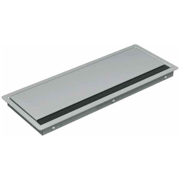 Bachmann CONI COVER Einbaurahmen silbergrau 338.0080 Der Bachmann CONI COVER Einbaurahmen ist die ideale Lösung für alle, die eine moderne und stilvolle Integration von Anschlüssen in ihre Möbel oder Wände wünschen. Mit seinem schlanken Design und der hervorragenden Funktionalität ermöglicht der CONI COVER Einbaurahmen eine einfache und flexible Installation von Steckdosen, Netzwerkanschlüssen und Multimedia-Modulen. Mit dem innovativen Bachmann System können Sie den Einbaurahmen schnell und problemlos installieren – für einen effizienten Arbeitsablauf ohne Komplikationen. Farbe: Silbergrau RAL9006 Material: Stahlblech Außenmaße: 387 x 149 mm Unabhängig von Kanal- und Möbelfabrikat einsetzbar Setzen Sie auf Qualität und Innovation Mit dem Bachmann CONI COVER Einbaurahmen bringen Sie Ihre elektrischen und datentechnischen Installationen auf das nächste Level!
